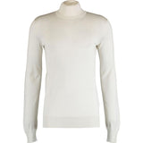Marc Jacobs Men's Cream 100% Silk Roll Neck Jumper Made In Italy